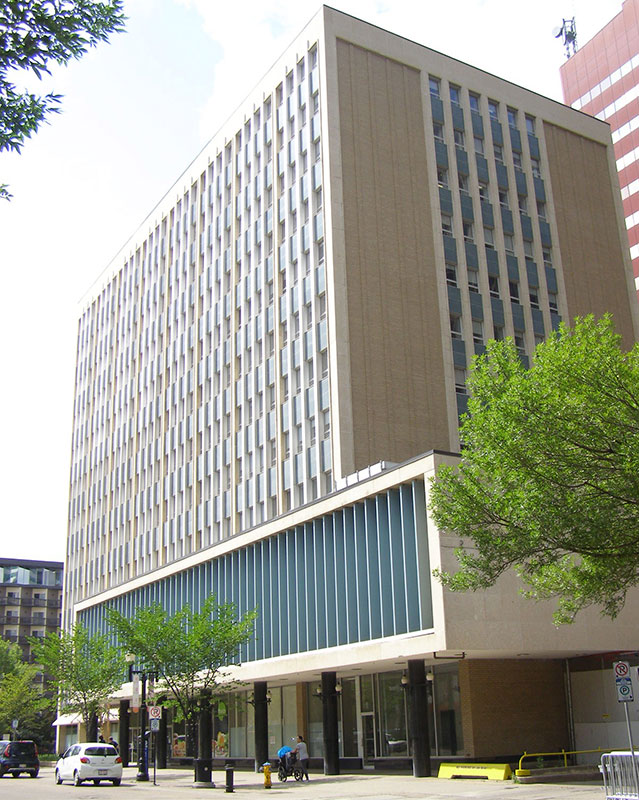Photo of the Northwest Utilities Building (now called the Milner Building)
